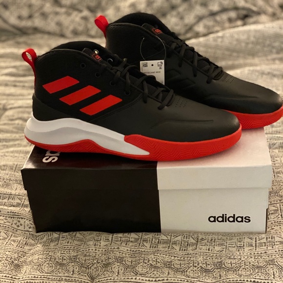 adidas own the game basketball shoes